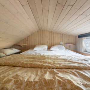 Attic sleeping arrangement