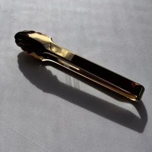 Champagne Golden Stainless Steel Serving Tongs - (2 Pieces)